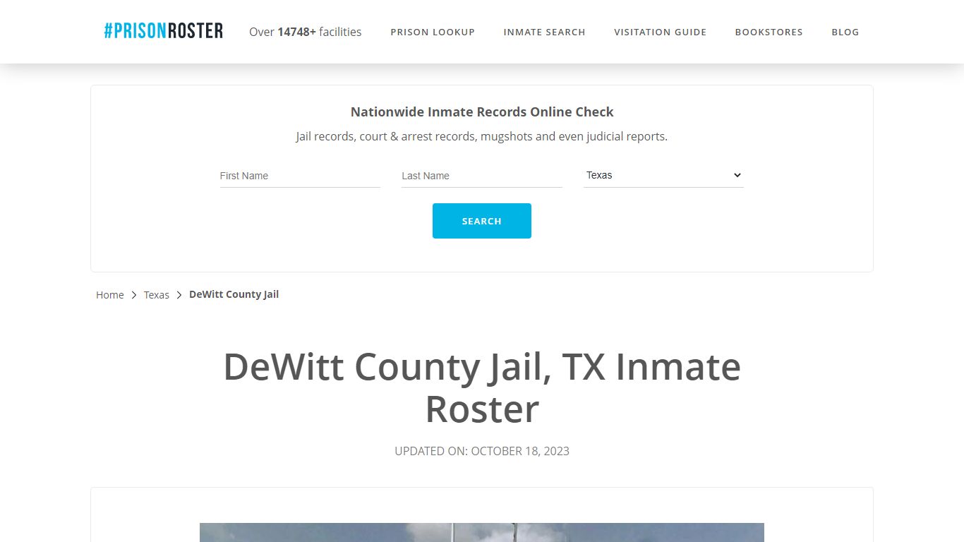 DeWitt County Jail, TX Inmate Roster - Prisonroster